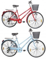 SCHICKES 26" ZOLL DAMEN Cityrad DAMENRAD CITYFAHRRAD CITY RAD 6-GANG SHIMANO