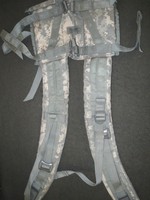 Orig.US Armee MOLLE II Shoulder Strap Large Field Pack ACU gebr. / 2.WAHL