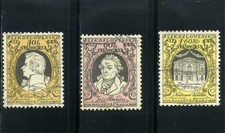 MOZART, WOLFGANG AMADEUS 200th ANNIV.OF THE BIRTH  3  CZECHOSLOVAKIA  1956  used