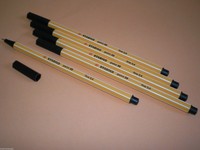 5 Stk. Stabilo Point 88 Fineliner 88/46 schwarz Filzstift Filzschreiber Fein NEU