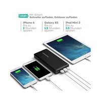 Powerbank RAVPower 26800mAh 5,5A Ausgang 3-Port Externer Akku USB Ladegerät