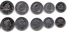 East Caribbean States 6 Piece Uncirculated Coin Set, 0.01 To $1