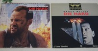 LASERDISC MOVIE LOT: DIE HARD & DIE HARD WITH A VENGEANCE WIDESCREEN