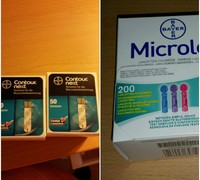 Contour next Teststreifen 2mal 50 und 200 Microlet Lanzetten Neu 
