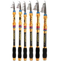 Portable Telescopic Carbon Fiber Fishing Rod Superhard Fishing Pole Tackle R9I2