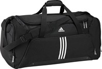 Adidas® Sporttasche Essentials 3-stripes Teambag schwarz weiß 76 Liter V86893 