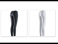 Größe 36 aber 38 ! EQUI-THÈME Reithose Pirouette schwarz Silikon Vollbesatz Grip