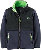 Carters Baby Boys Microfleece Jacket Baby - Navy - 3 Months