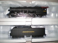 MEHANO  Prestige H0  2-10-2 Santa Fe   PRR #4882 in OVP   top