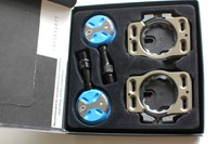 Speedplay Light Action Cr-Mo Pedalset sky blue