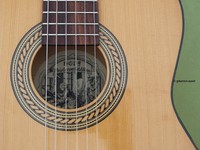 4/4 Vintage HOPF Konzertgitarre 07049 TARANTELLA vollmassiv RARITÄT TOP!