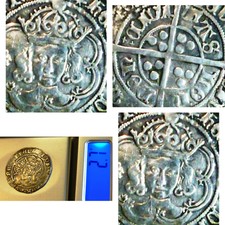 Uk - 1509 -1526 Great Britain Groat -Silver Coin