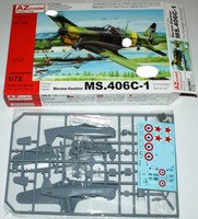 MS.406C-1 'In Foreign Services' (3x camo) in 1/72 von AZ Model
