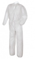 PP Einweg-Overall mit Kapuze, Maleranzug, Schutzanzug, Schutzkleidung