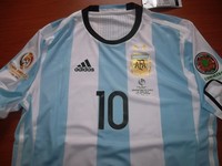 TRIKOT JERSEY ARGENTINA  MESSI FINAL COPPA AMERICA 2016 ARGENTINA - CILE NEU   
