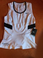 Nike Tennis Shirt DriFit Gr M weiß/schwarz NEU  