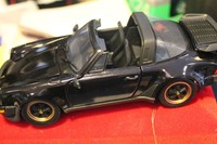 FRANKLIN MINT * PORSCHE 911 TARGA G-MODELL* 1988 * BLACK * 1:24 * OVP