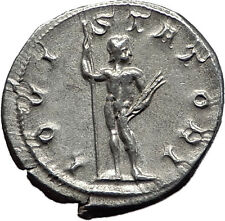 Gordian III 241AD Rome Silver Authentic Ancient Roman Coin Zeus Jupiter i59030