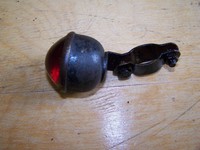 alter Rückstrahler Rücklicht Ochsenauge Fahrrad 