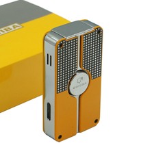 COHIBA Classic 3 TORCH JET FLAME CIGAR CIGARETTE Metal LIGHTER With PUNCH 
