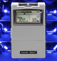 Neu TENS Gerät u. EMS Gerät Schmerztherapie u. Muskelstimulator Reizstromgerät