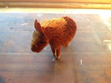 Palm Fiber Orange Horse Brush Eco Fiber Sustainable Made in Philippines