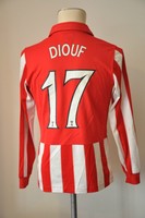Rangers Football Trikot / Jersey Gr. 158 langarm #17 DIOUF rot / weiß