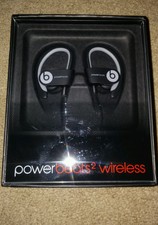 Authentic Beats Powerbeats 2 Wireless In Ear Headphones - Black Sport