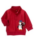 GYMBOREE NORTH POLE EXPRESS RED PENGUIN FLEECE JACKET 2T 3T NWT