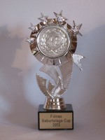 Geburtstags-Pokal mit Jahreszahl und Wunschgravur (verschiedene Jahre) 01