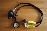 Scubapro Atemregler 1. Stufe MK10 Plus 2. Stufe M5 Polar & Finimeter