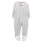 NWT-IRREGULAR - Carter's Baby Girls' Fleece Footie (Baby) - Polar Bear-24 Months
