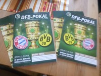DFB-Pokalfinale Berlin-21.05.16 & 17.5.14  FC Bayern München - Borussia Dortmund