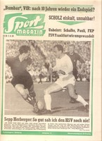 Sport-Magazin 1959/37a: Süd-Pokal-Finale Mannheim - Frankfurt, HSV - Real Madrid