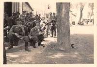 Rast deutsche Soldaten in Agram / Zagreb Kroatien 