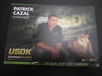 19062 Patrick Cazal Handball original signierte Autogrammkarte