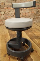 Vintage Siemens Sirona Arbeitssessel Hocker Rollhocker Arztstuhl SCHWARZ Designs