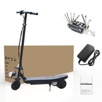 AGDA® Electric Scooter With Rechargeable Battery for Children.Black