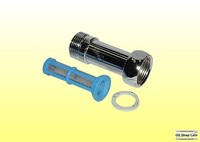 Langzeitfilter Wasserfilter 3/4" chrom Anschluss Waschmaschine Geschirrspüler