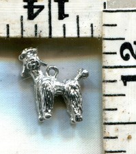 Vintage Sterling Bracelet Charm~3D~You Can Have This Poodle For Just $12.99.