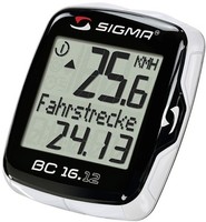 Sigma Sport Topline BC 16.12 mit Kabel Tacho l Fahrrad Computer 