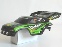 Karosserie Dune Raker 1:12 schwarz Karo-231