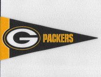 NFL Wimpel / Pennant  - American Football - Green Bay Packers