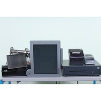 Vectron POS SteelTouch "light" 64 bit Kassensystem mit Bondrucker Kundendisplay