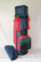 GOLFTASCHE / BLAU-GRÜN-ROT / GOLFBAG / BAG / CARTBAG / NEU / NR. 17