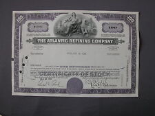 The Atlantic Refining Company - Stock Certificate azione Aktie acciÃ³n share