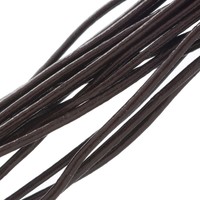 10M Kaffeebraun Kunstleder Lederband Lederschnur Schmuckschnur 1.5mm