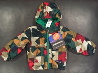 NWTs Patagonia Baby Boy's Reversible Tribbles Jacket. 3 Months. Print/Green. $99