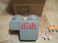 DISH NETWORK 1000.2 HYBRID EA LNB 61.5 72 SATS EASTERN ARC WITH DUO HUB + TAP