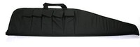 Gewehrtasche schwarz | gefüttert mit Schaumstoff | 110cm | Aussentaschen | NEU |
